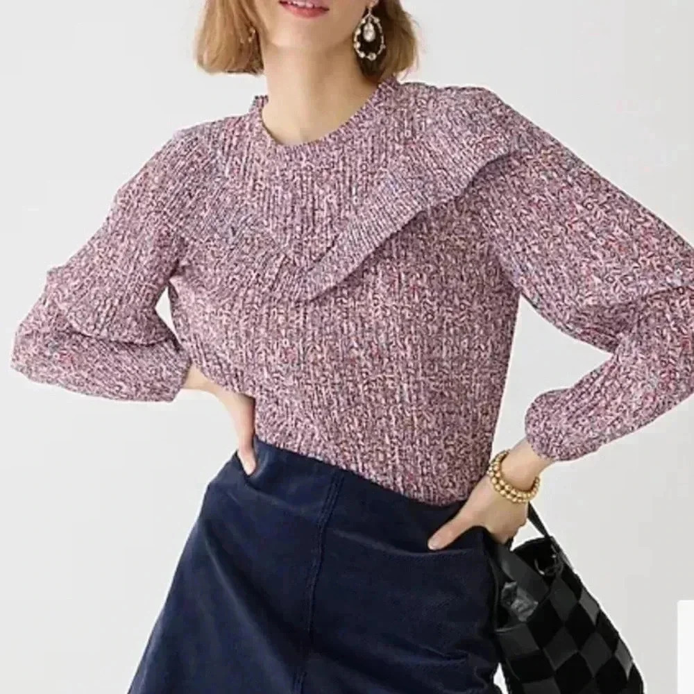 J.Crew crinkle chiffon blouse in floral fields